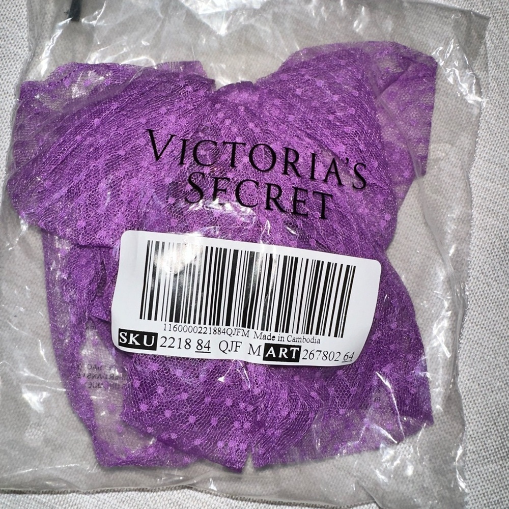Victoria’s Secret Sexy mesh bow lingerie - Picture 2 of 6